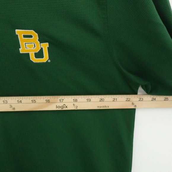Baylor Bears Shirt Mens Large Green Ping Polo Golf Embroidered NCAA‎ College - Picture 4 of 12